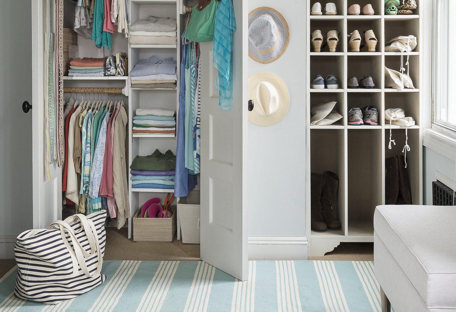 Closet organisation tips