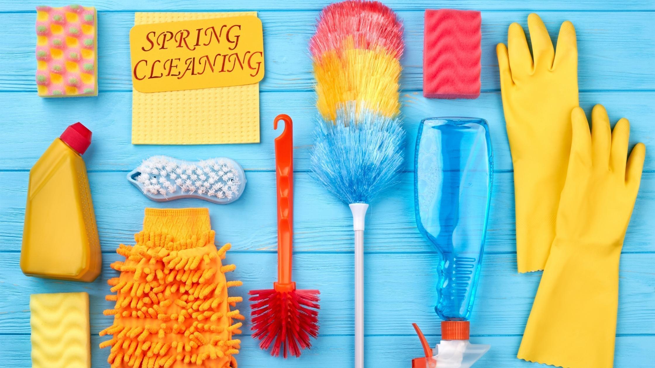 spring cleaning essentails